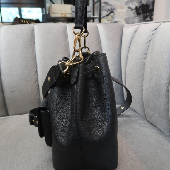 Louis Vuitton Black Crossbody Bag with Gold Accents - Picture 6 of 14